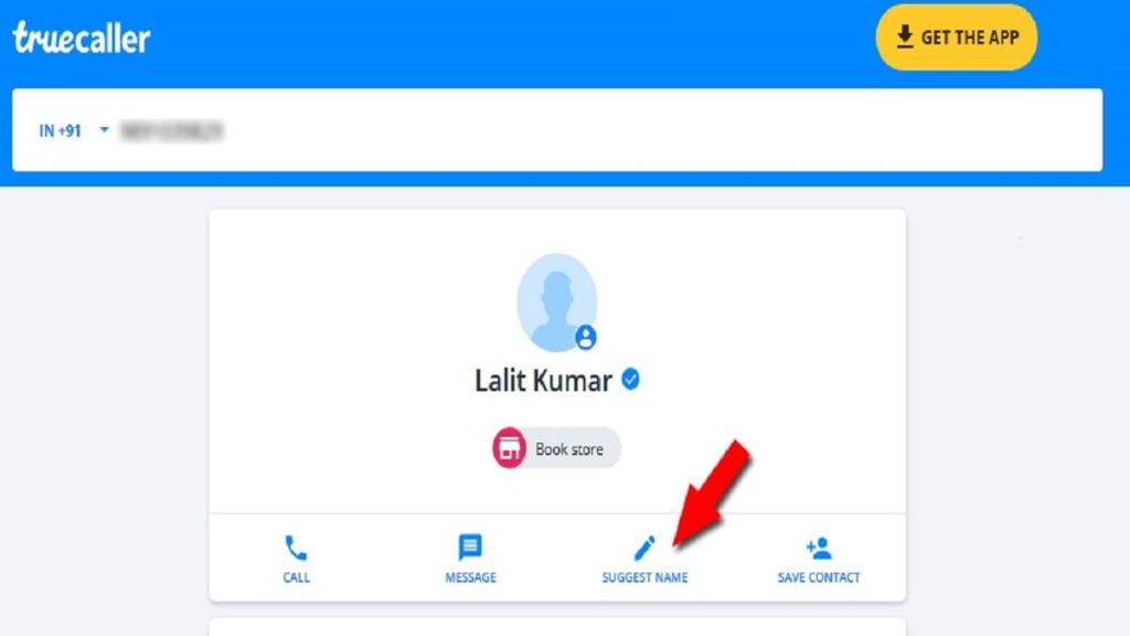 How to change name in truecaller without app